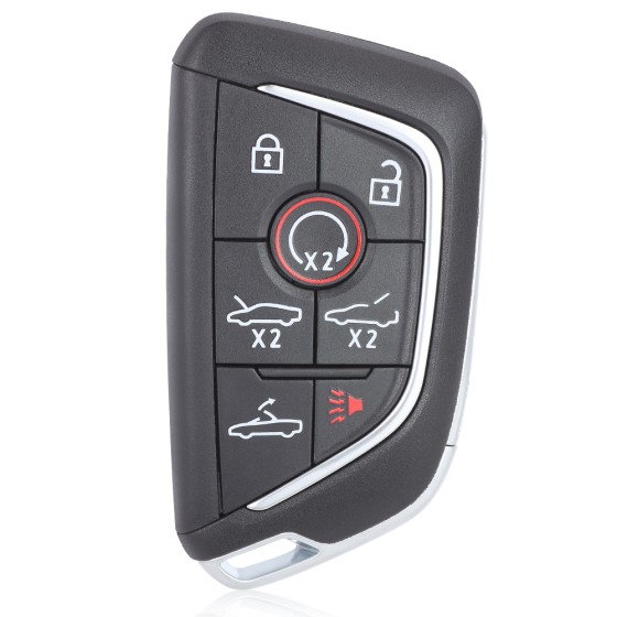 2020-2024 Chevrolet Corvette / 7-Button Smart Key / PN: 13538852 / YG0G20TB1 (AFTERMARKET)
